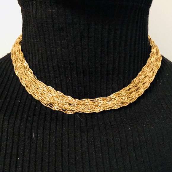 Kenneth Cole NY Multi Strands Gold Necklace 32” - Picture 3 of 9